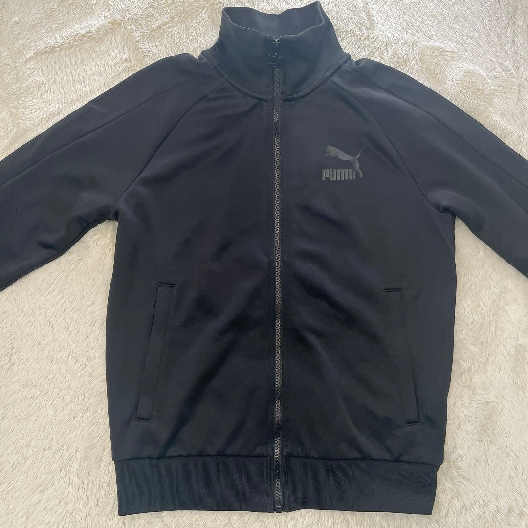 【人気】プーマ ICONIC T7 セットアップ ジャージ上下 ブラック S