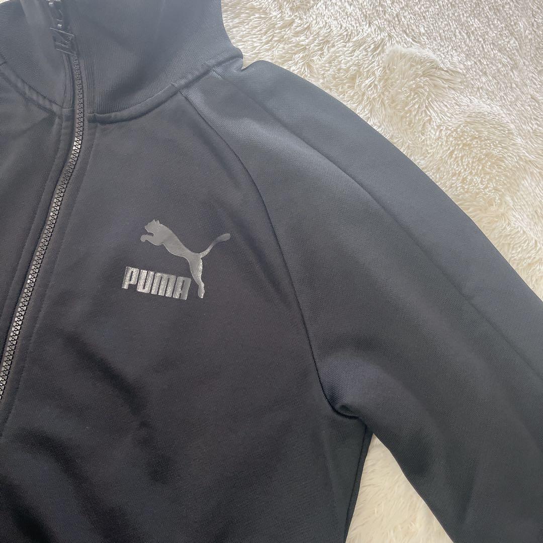 【人気】プーマ ICONIC T7 セットアップ ジャージ上下 ブラック S