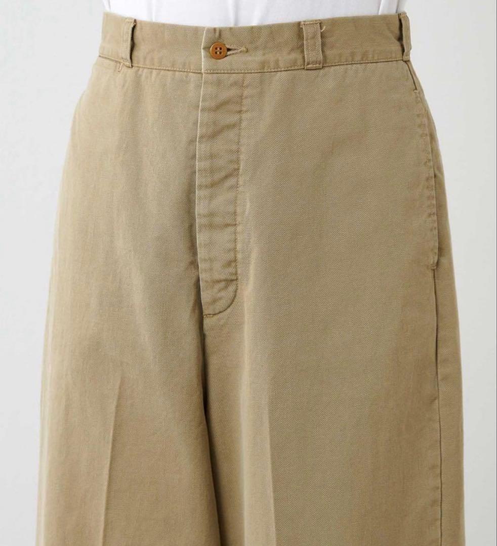 Whim Gazette 【GEMINI】 テーパードパンツ 38 ベージュ - メルカリ