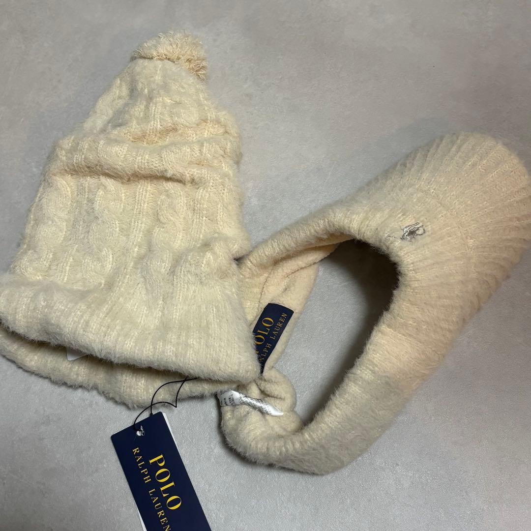 Polo Ralph Lauren ポンポン付きニット帽