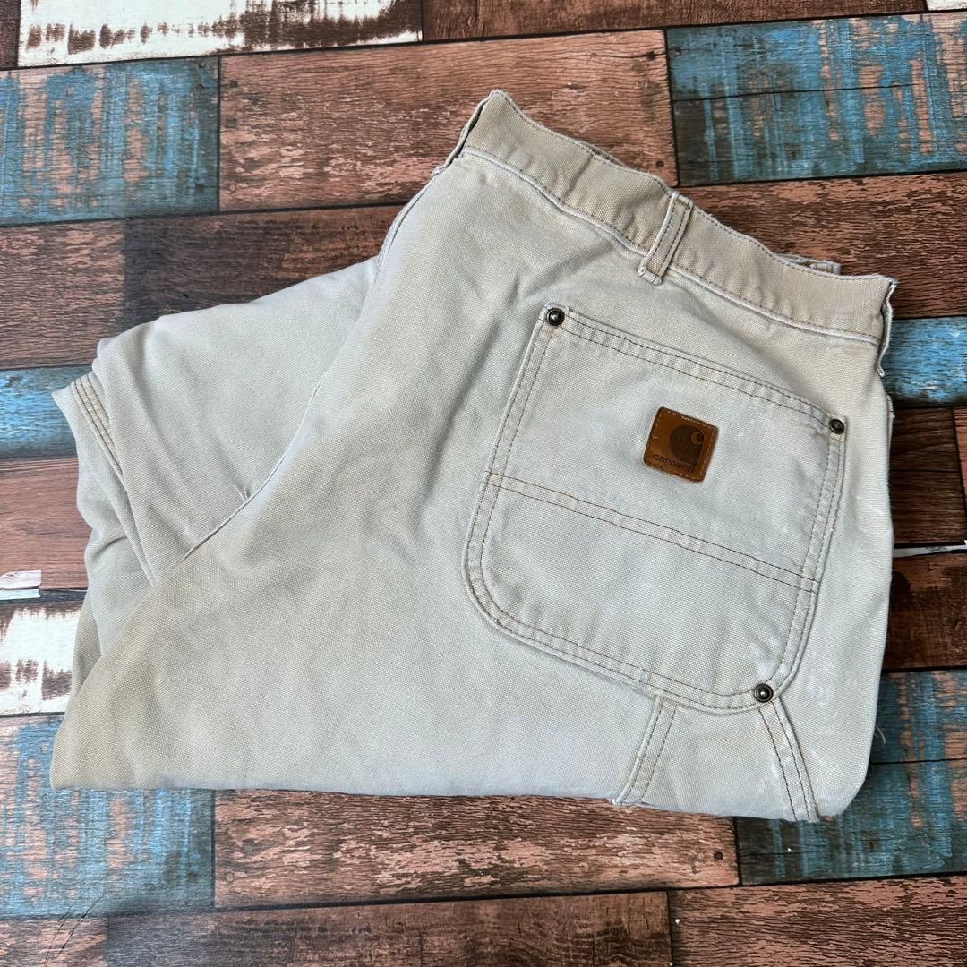 馬*し様 ビンテージ　古着 carhartt カーハート　ダブルニー　ワークパン