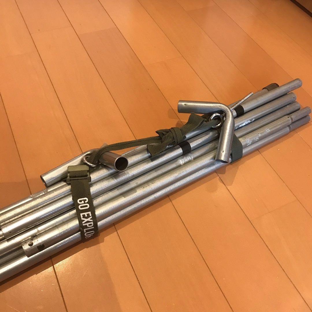 取説付《FUTURE FOX-BASE EVO 》二又フレーム＋棟ポール快適空間