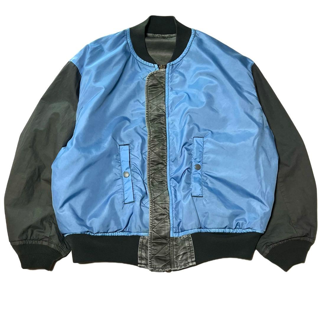 ジャケット・アウター Nigel Cabourn FLIGHT JACKET PIGMENT DYE