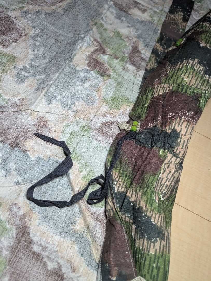 [チェコ軍] 50s チェコスロバキア軍 軍幕 テント キャンプ 実物 タープ