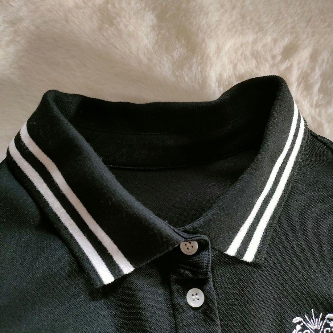 【✨極美品✨】ソルソレイユ◎ラインリブポロワンピース Lサイズ