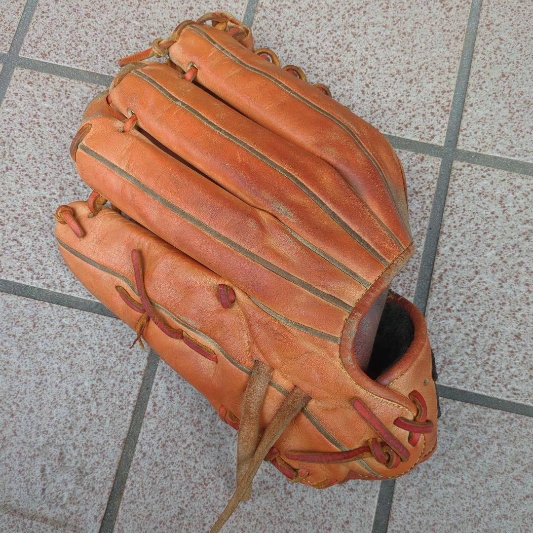 Mizuno Victory Stage 軟式用グローブ オレンジ