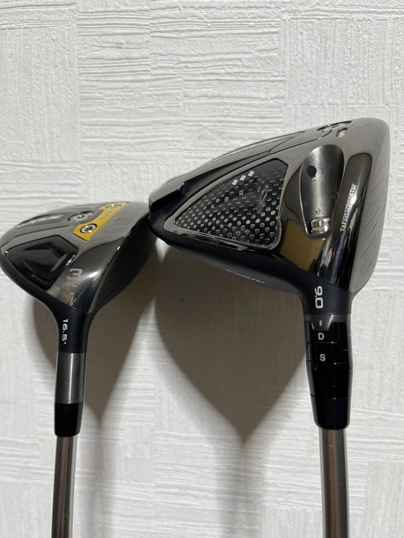 稀少美品！PT-7X装着！Callaway　ROGUE ST　ドライバー＆3W