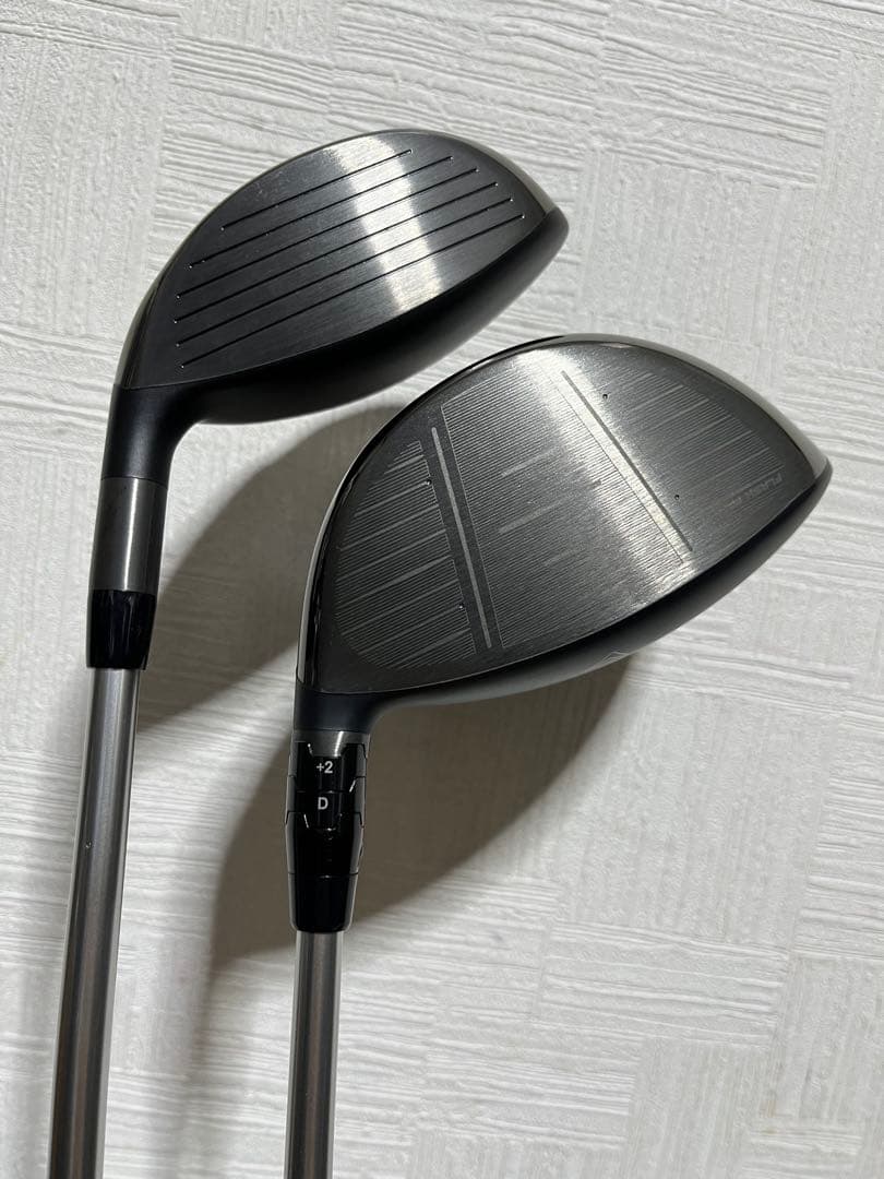 稀少美品！PT-7X装着！Callaway　ROGUE ST　ドライバー＆3W