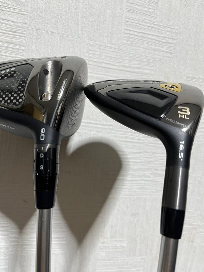 稀少美品！PT-7X装着！Callaway　ROGUE ST　ドライバー＆3W