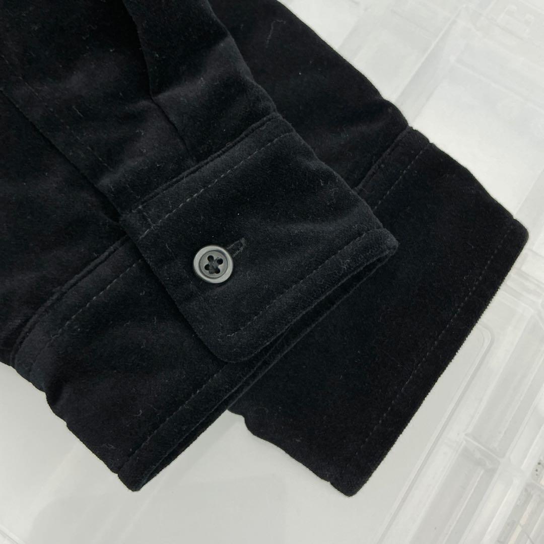 SUPREME 25AW Quilted Lined Hooded ベロアシャツ