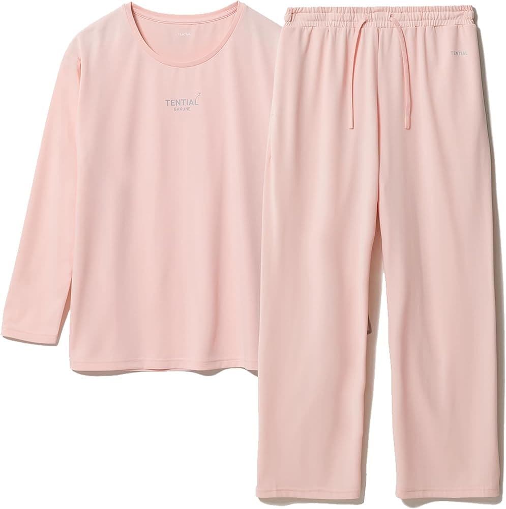 TENTIAL BAKUNE テンシャル バクネ リカバリーウェア上下 ピンク