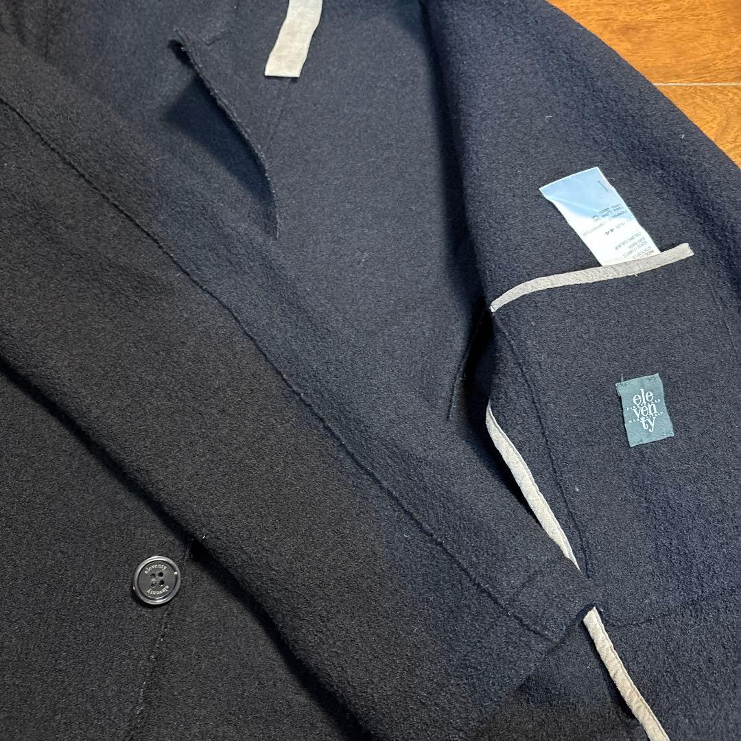 イタリア製 イレブンティ ウールコート 美品
