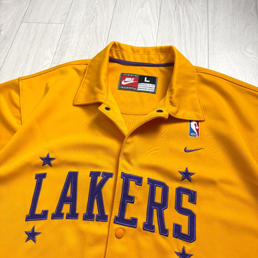 【海外限定モデル☆レイカーズ☆】ナイキ NBA刺繍 ウォームアップ ジャージ