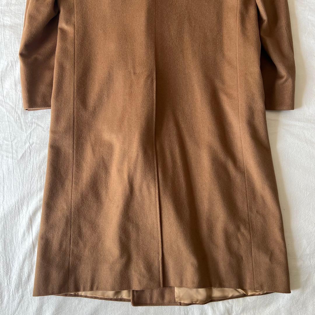 【高級】Belvest カシミヤ100% イタリア製 ダブル チェスターコート