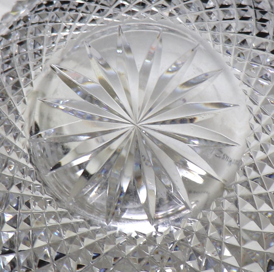 オールド・バカラ 1910年頃 最高級 春海好み 霰切子大型丸鉢 深皿 懐石