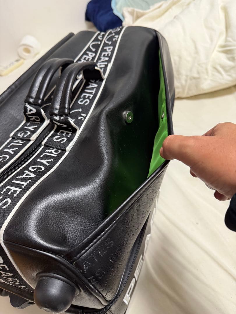 PEARLY GATES PG89 ゴルフバッグ　キャスター付　廃盤　レア