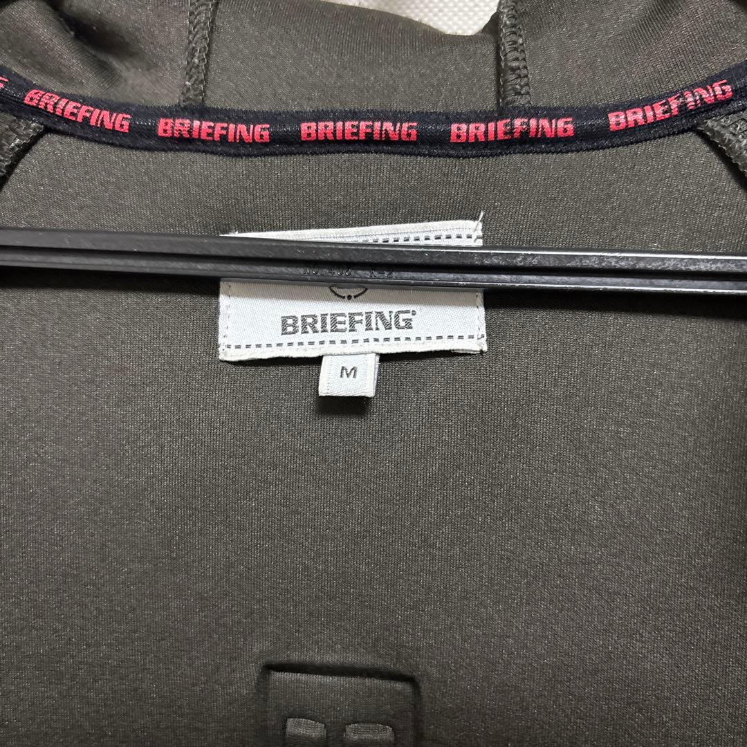 BRIEFING フルジップジャケット オリーブ - メルカリ