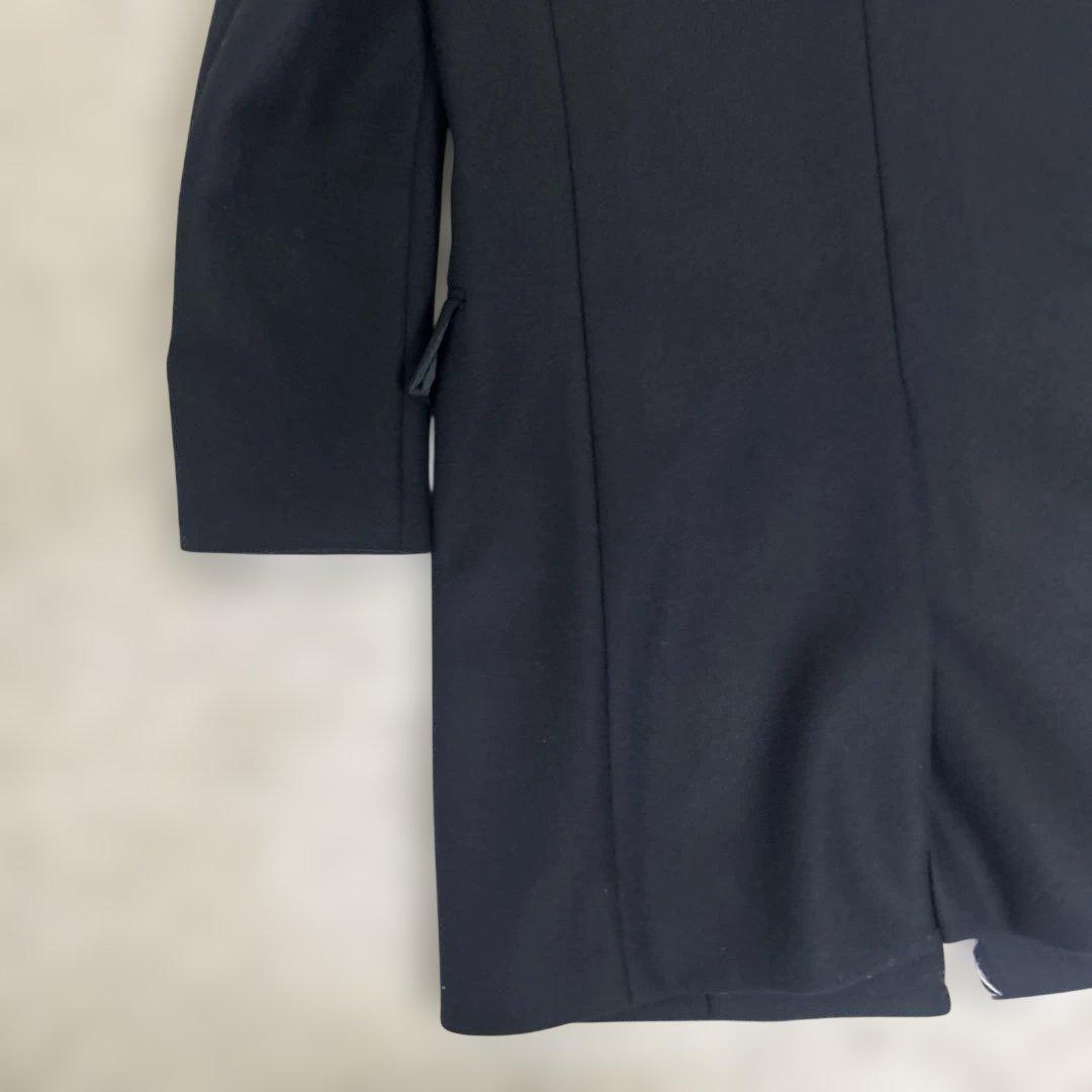 極美品】ブルックスブラザーズ チェスターコート 比翼 ブラック 36