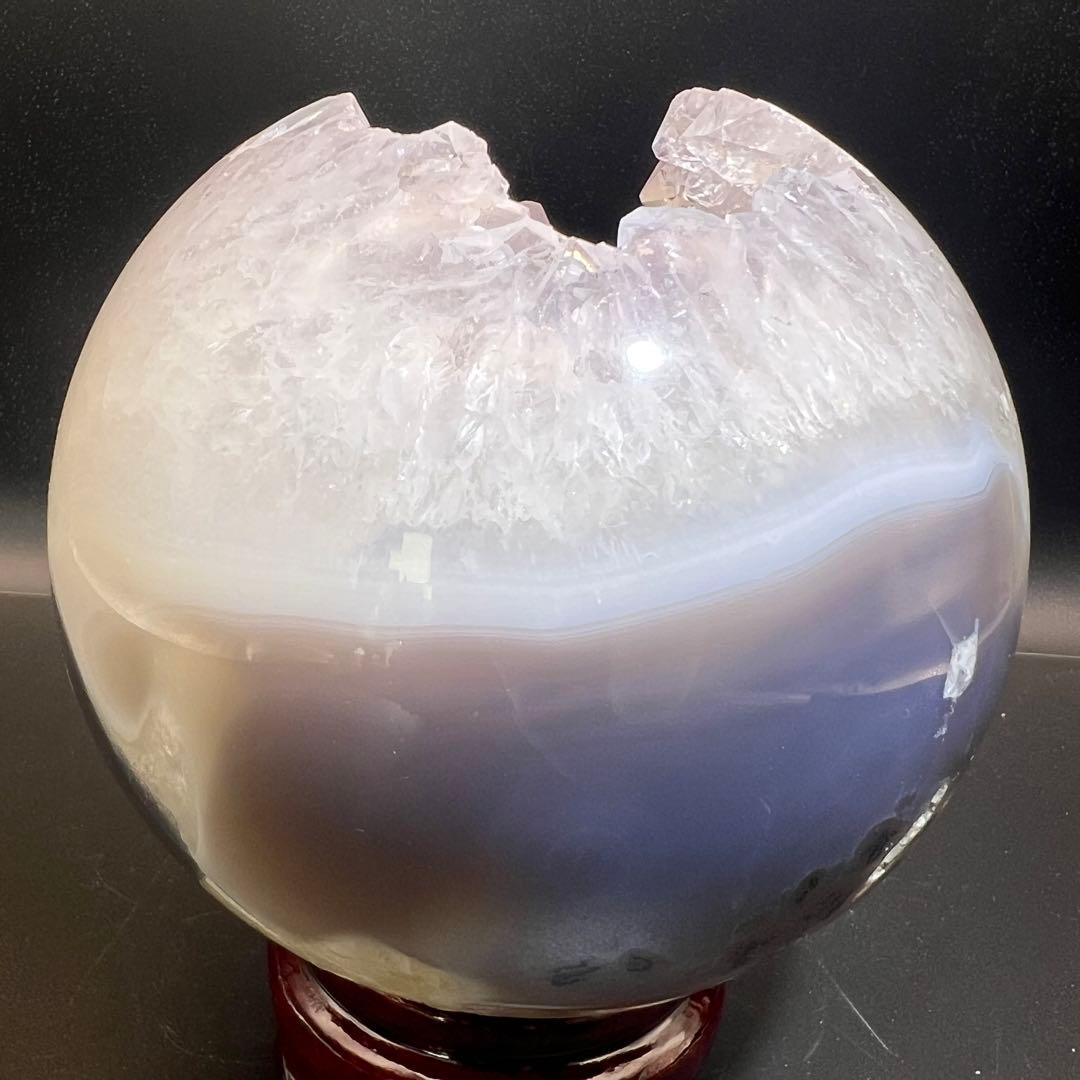 ✳️珍品☆希少価値ある極上品☆3.12kg‼️☆究極美麗 笑口☆ホワイト アメジスト