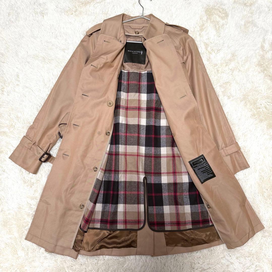 週末値下げ【美品】マッキントッシュ　ウールライナー付きトレンチコート　ベージュ