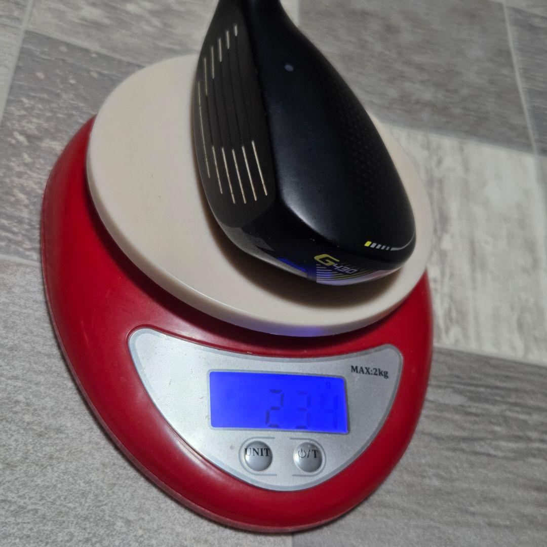 レフティ PING G430 3U 19° ヘッドのみ 純正ヘッドカバー付