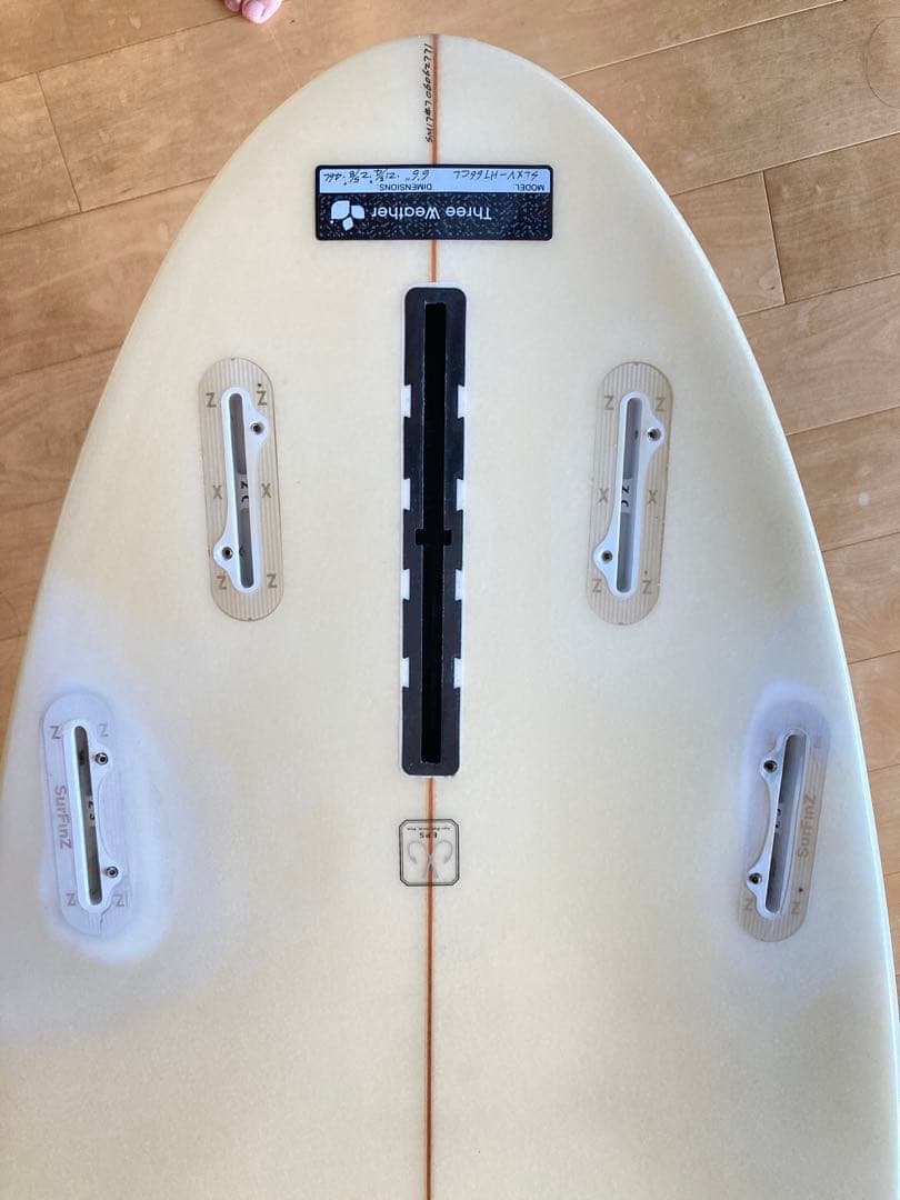 Three Weather happy turn 6.0ft クリーム色