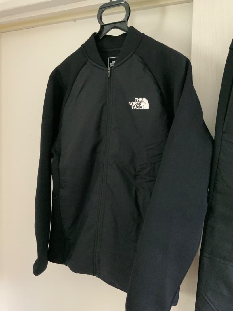 未使用品　THE NORTH FACE セットアップ上下　黒