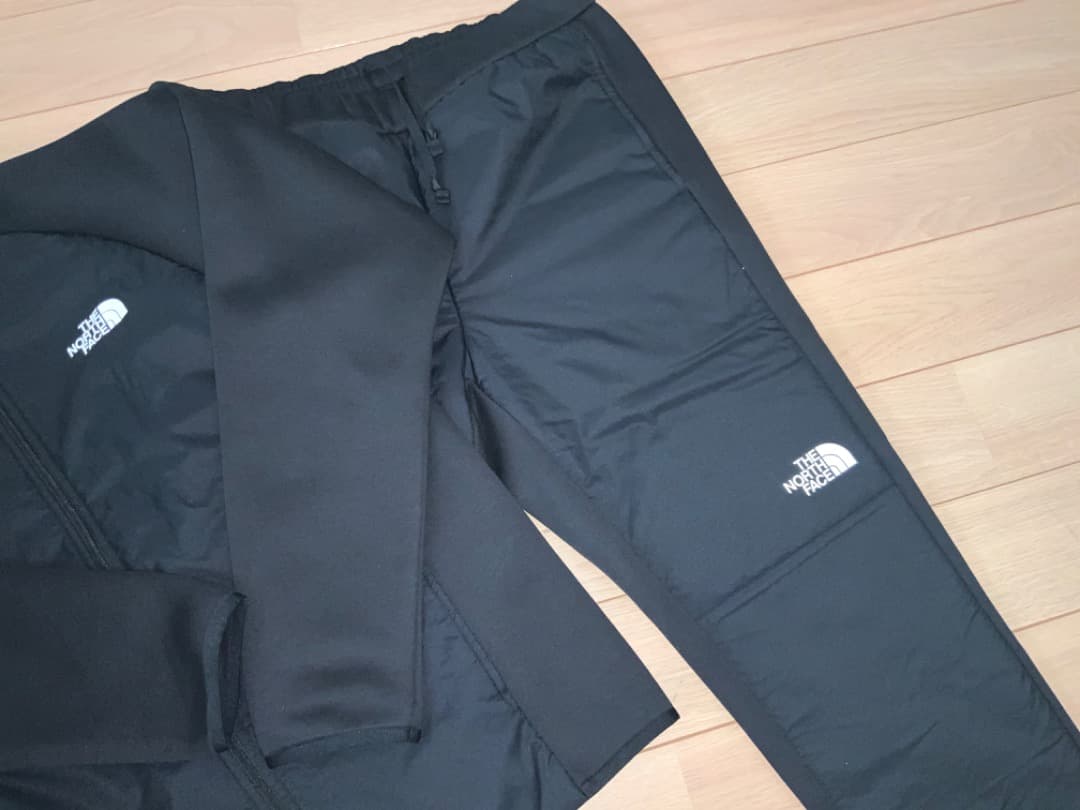 未使用品　THE NORTH FACE セットアップ上下　黒