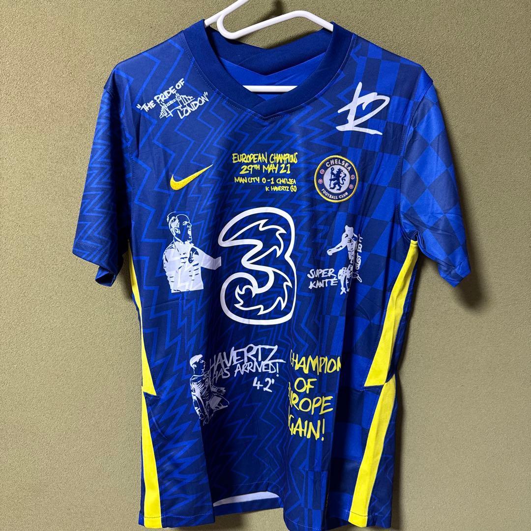 Chelsea 2021 CL優勝記念 シャツ