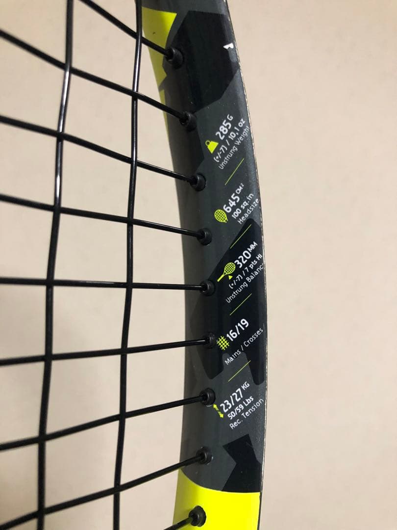 バボラ　ピュアアエロ チーム Babolat Pure Aero Team G1
