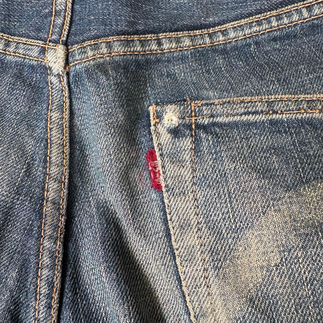 希少】初期エヴィスジーンズ 水牛パッチ No.2 Lot.2501 赤耳 - メルカリ