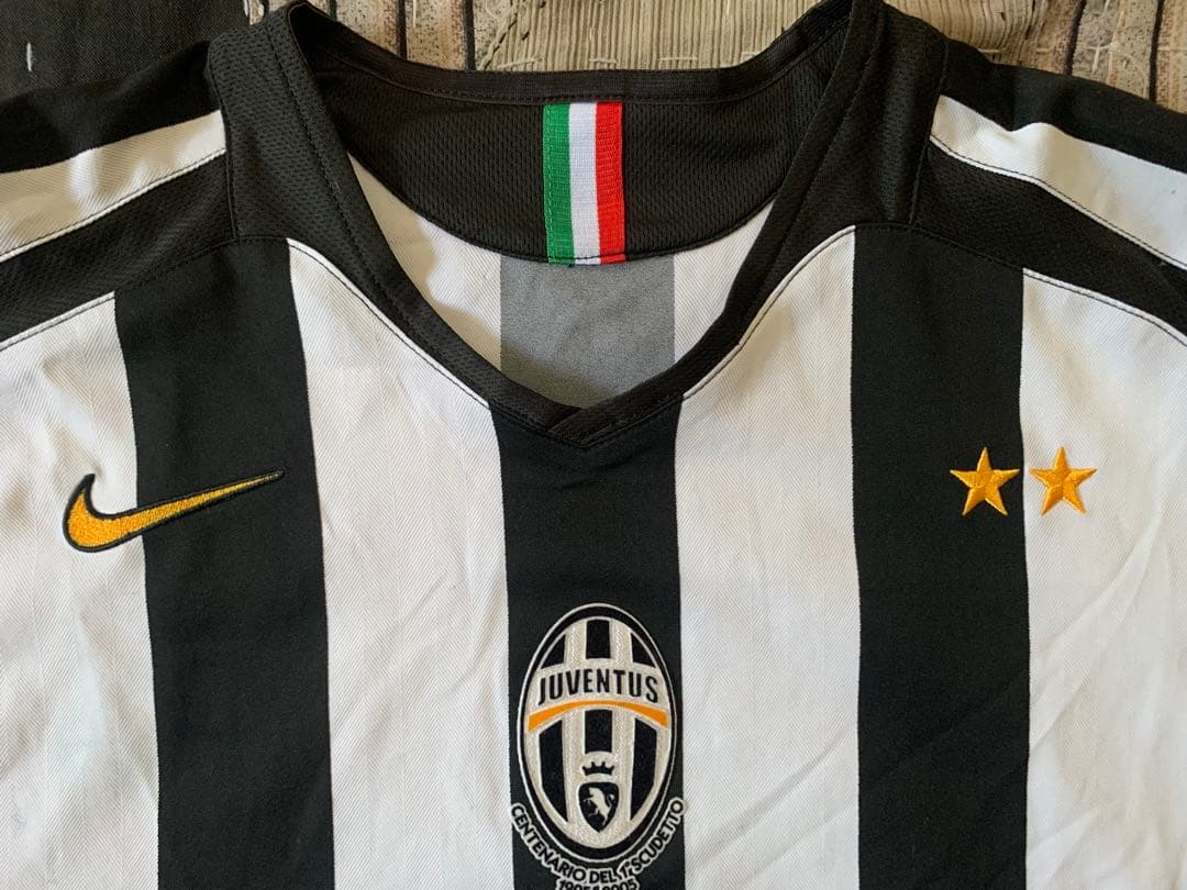 05-06 ナイキ ユベントス vtg ユニフォーム ネドベド 100周年