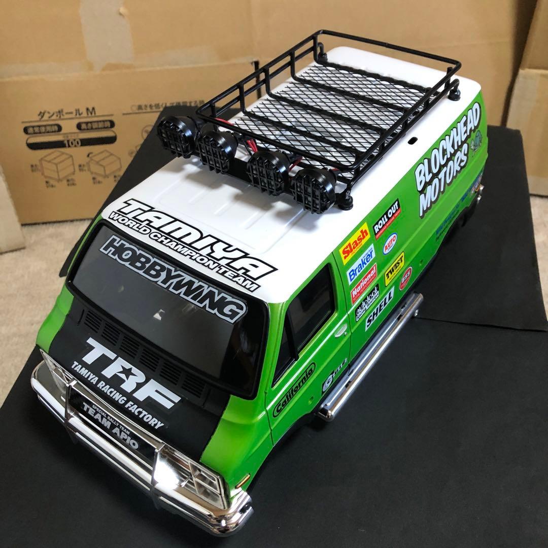 タミヤ RC ランチボックス カスタムボディ 塗装済み完成品、未使用 ボディのみ