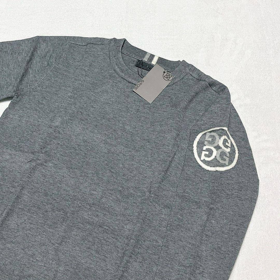 新品　G/FORE　ジーフォア　ゴルフ　セーター　グレー　Ｌ　メンズ