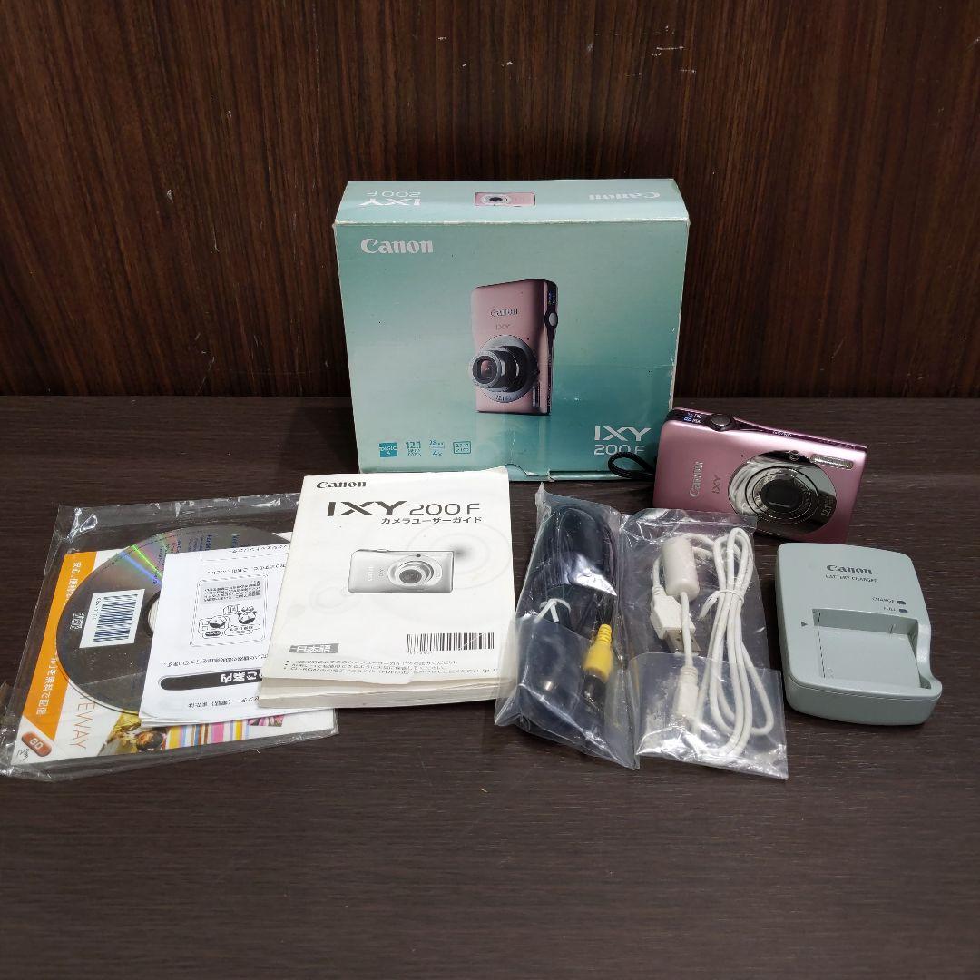 Canon IXY 200F ピンク コンパクトデジタルカメラ 通電確認済