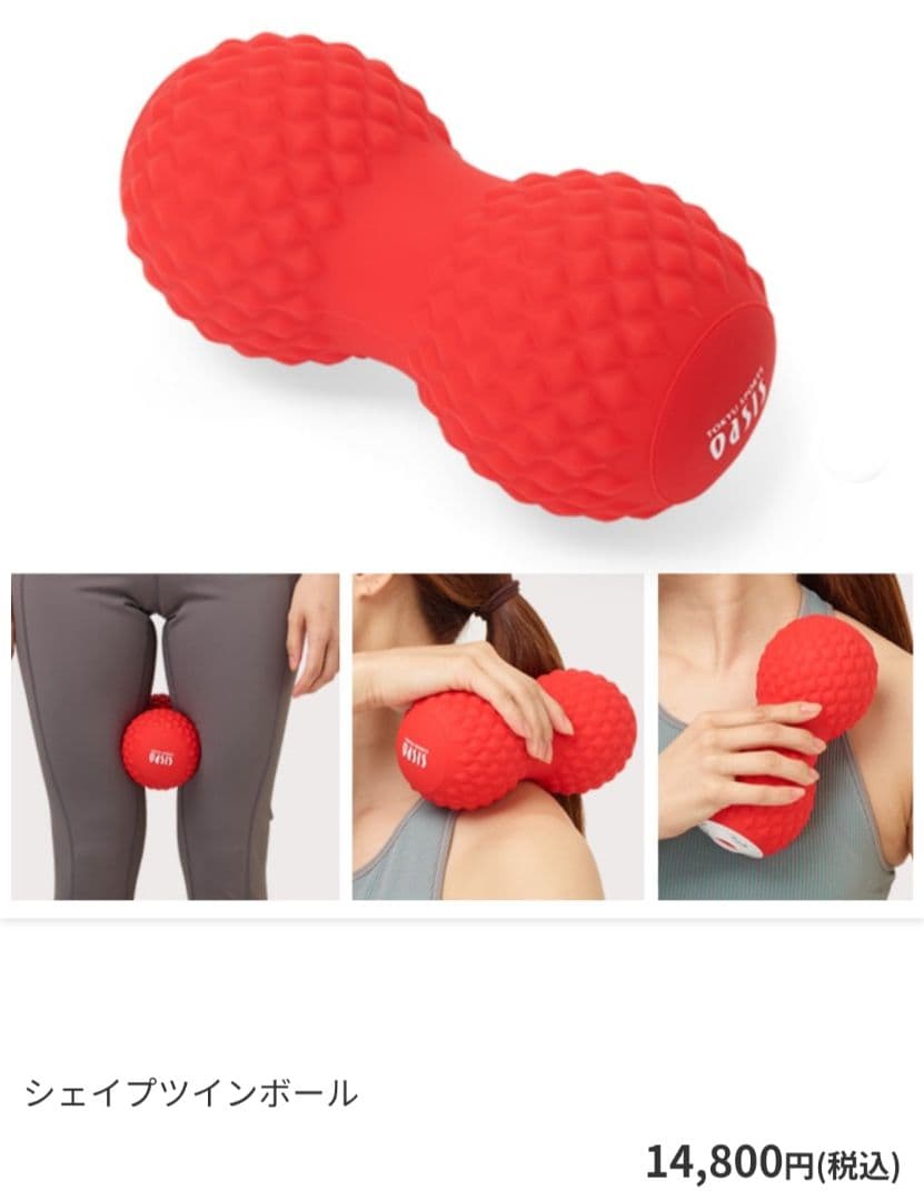 シェイプツインボール　スタイリーボール　フィットネス　オアシス　東急スポーツ