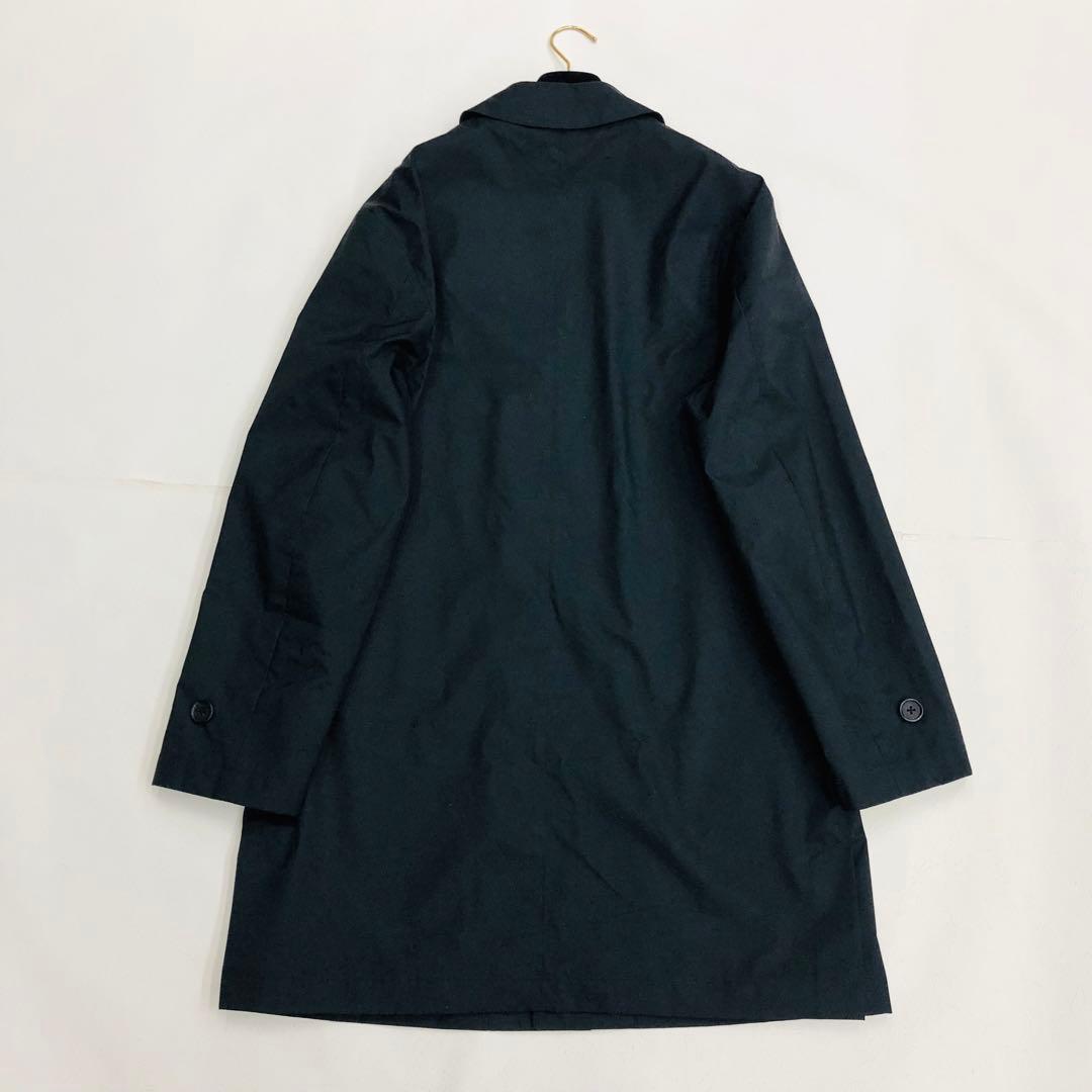 1518 美品　ポロラルフローレン　ステンカラーコート ブラック　M