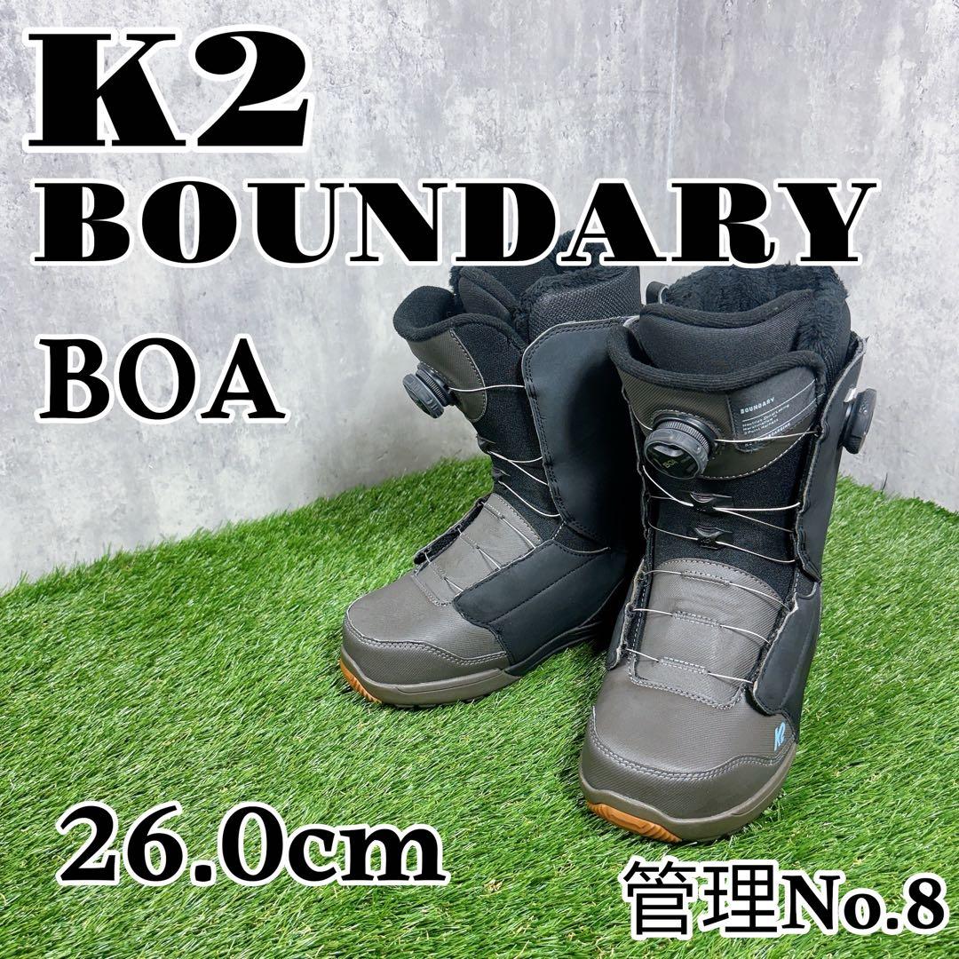 K2 BOUNDARY ダブルBOA メンズ ブーツ 26.0cm スノーボード - メルカリ