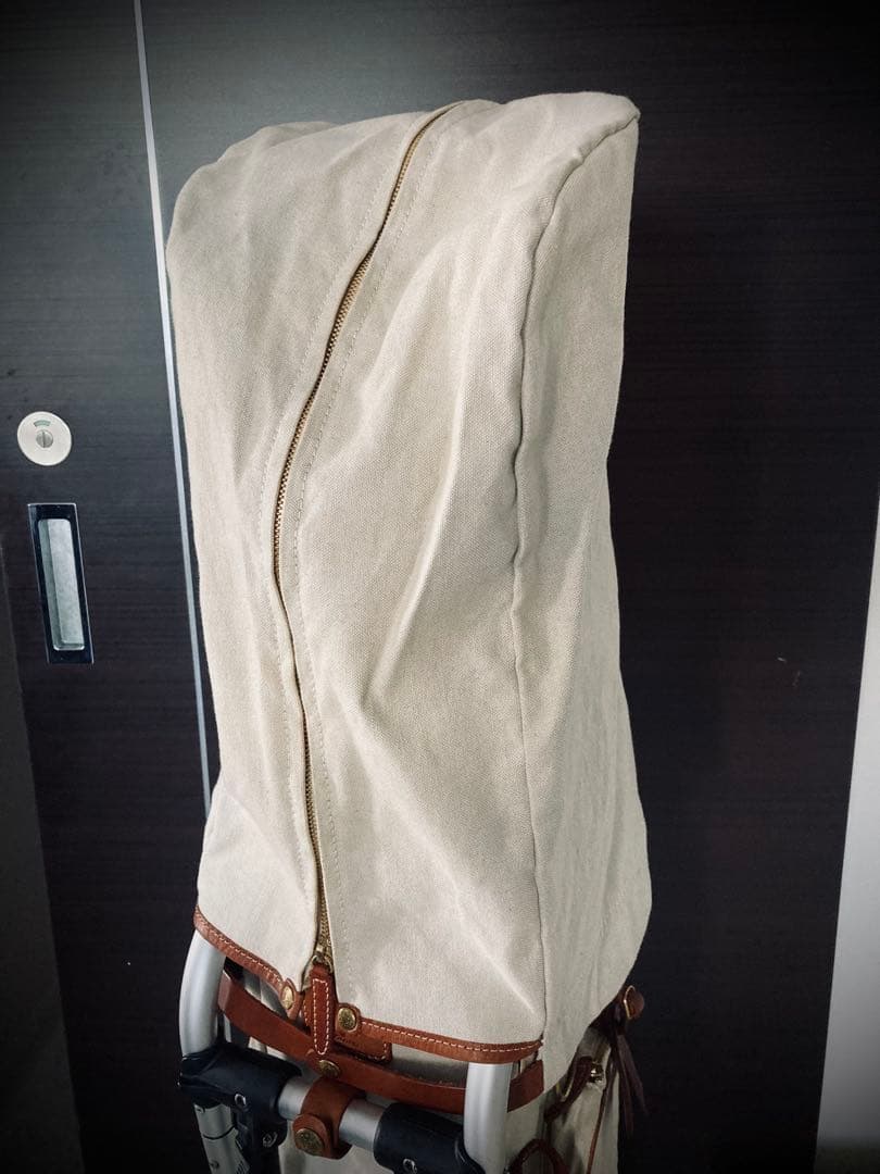 木の庄帆布×ミズノフレームウォーカ フード付き