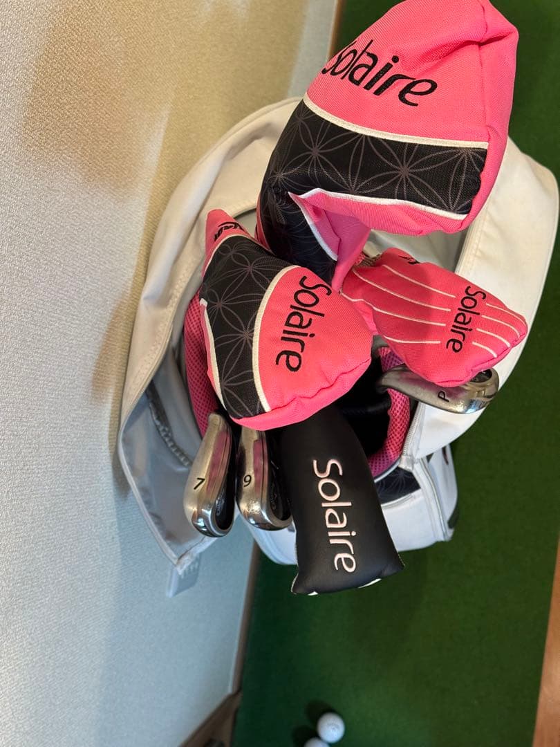 キャロウェイ レディース ゴルフクラブセット ソレイル ソレイユ ピンク 女性