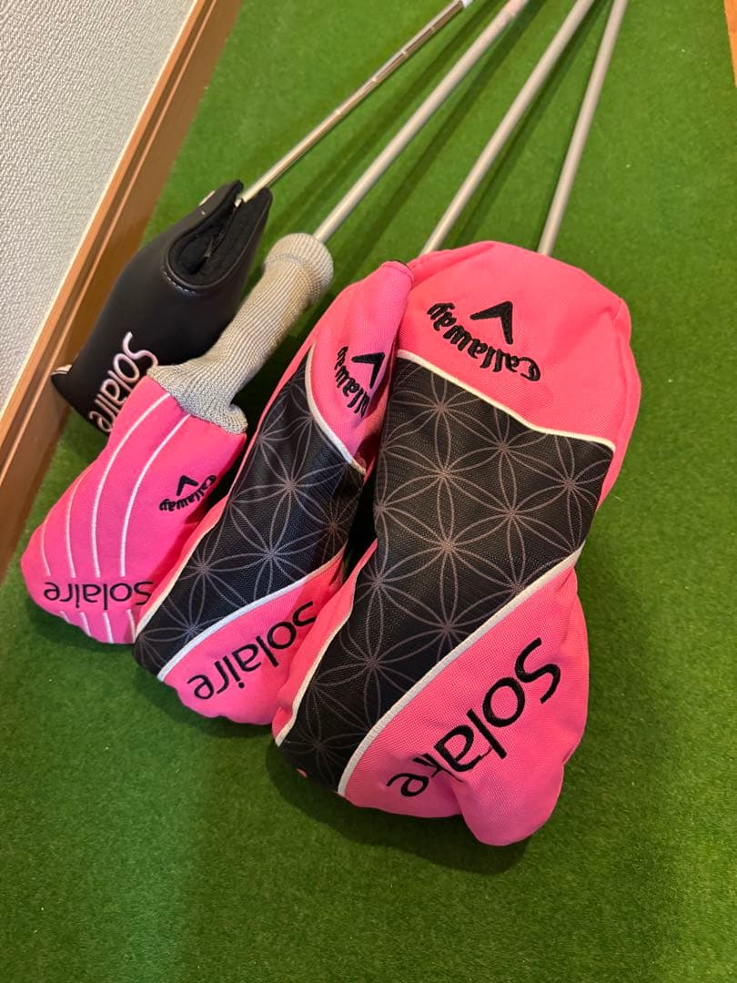 キャロウェイ レディース ゴルフクラブセット ソレイル ソレイユ ピンク 女性