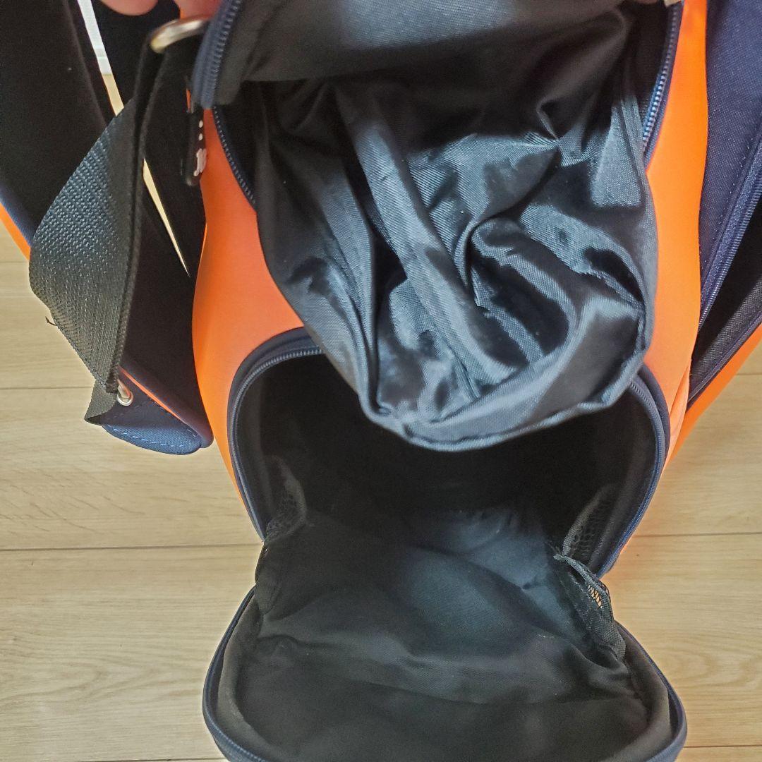 JACK BUNNY PEARLYGATES キャディバッグ オレンジ 美品