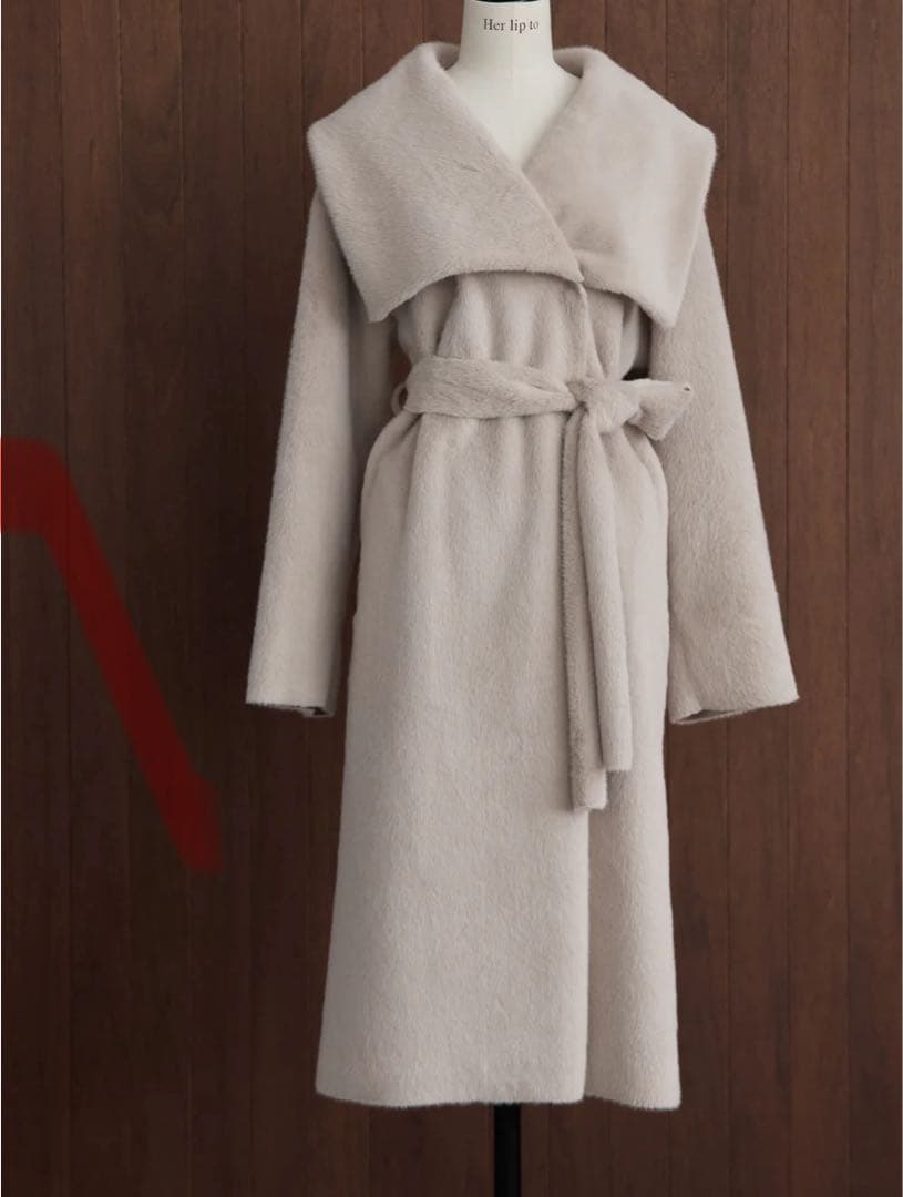 herlipto 大人気ファーコートMハンガー付き⭐︎