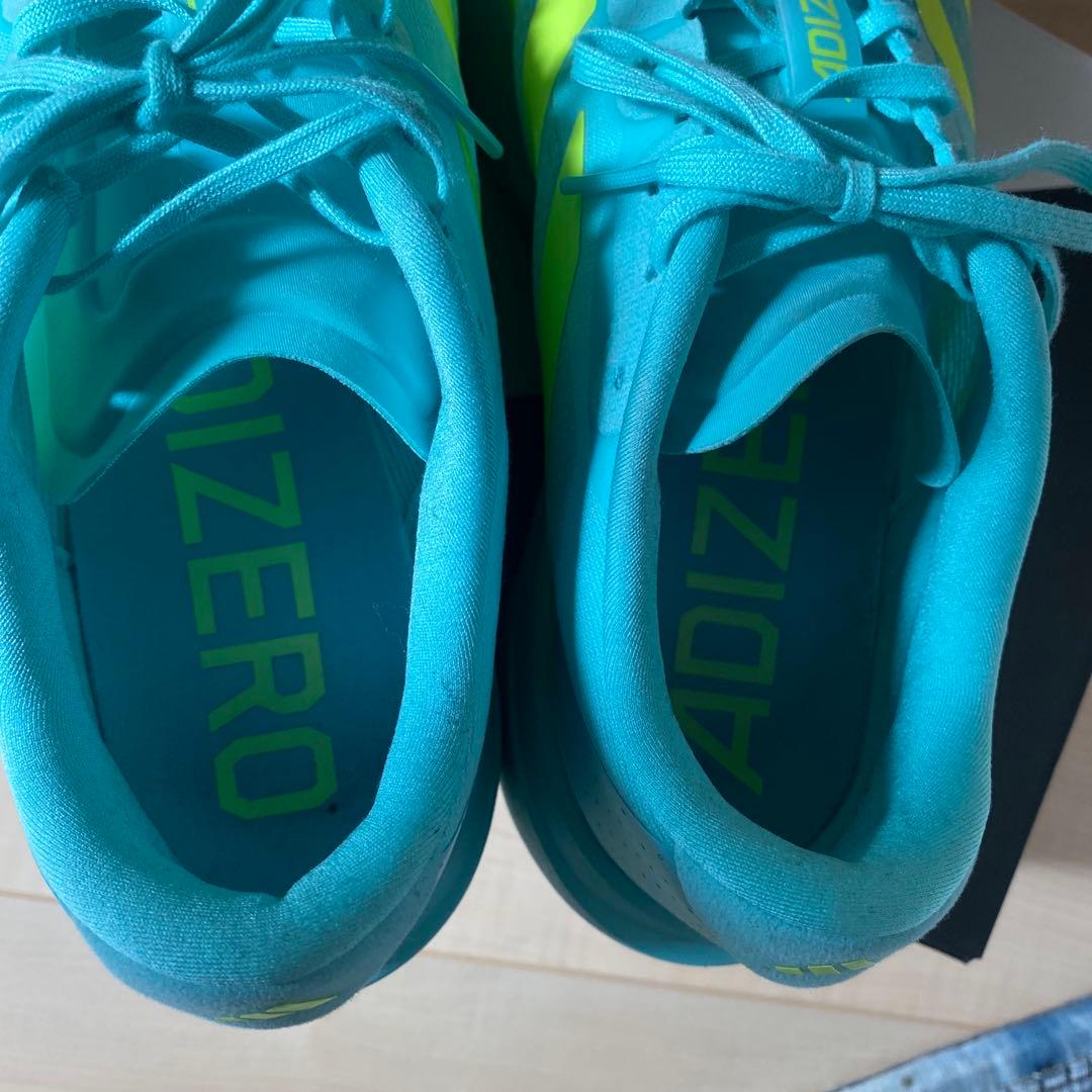 adizero Evo SL M 27.0cm 青/黄