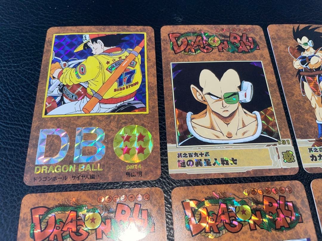 ④サイヤ人編　53枚　ドラゴンボール表紙扉絵　キラカード