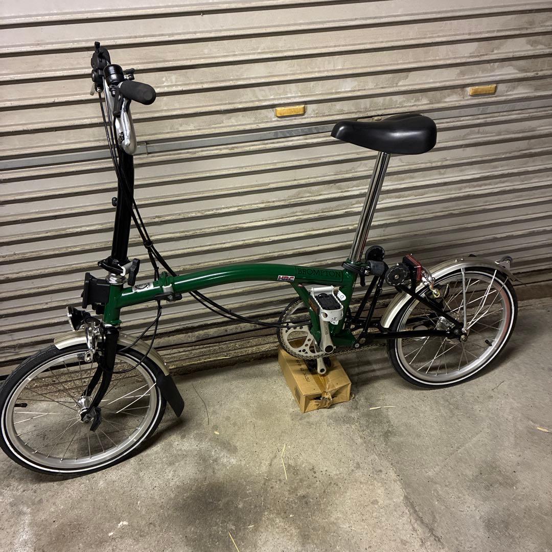 走行極小　ブロンプトンM3L 3速 折りたたみ自転車 2008年