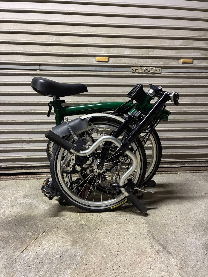 走行極小　ブロンプトンM3L 3速 折りたたみ自転車 2008年