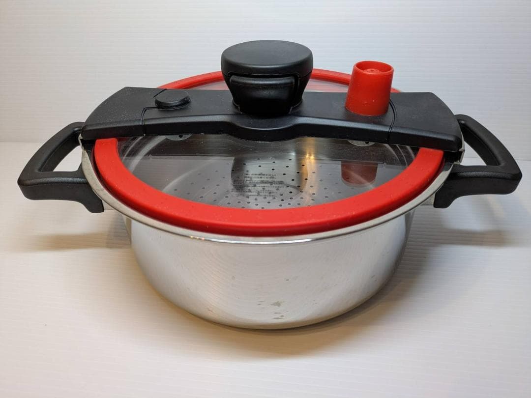 MEYER クイッカークッキング レッド 24cm 4.0L