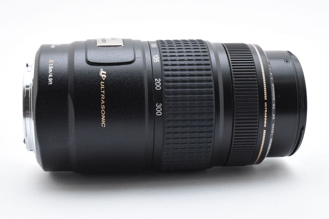 一眼レフカメラ望遠レンズ Canon EF 75-300mm F4-5.6 IS