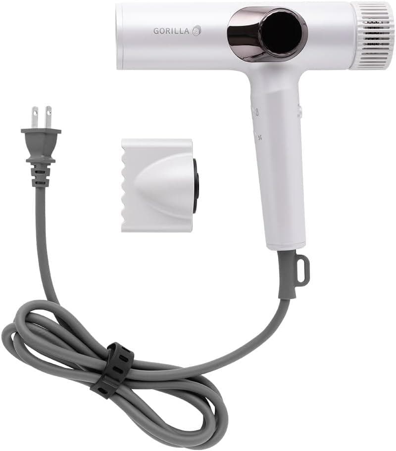 ドウシシャ ゴリラのひとふき ドライヤー ホワイト GRD-2501 WH